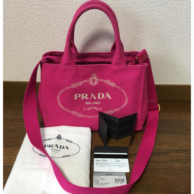 訳あり！極美品 PRADA カナパトート mini Sサイズ 訳あり！