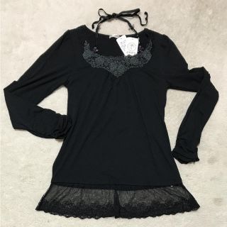 アクシーズファム(axes femme)のaxes femme レースカットソー(カットソー(長袖/七分))