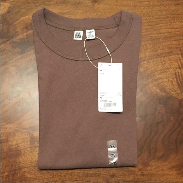 UNIQLO(ユニクロ)のUniqlo u ユニクロユー クルーネックt パープル メンズのトップス(Tシャツ/カットソー(半袖/袖なし))の商品写真