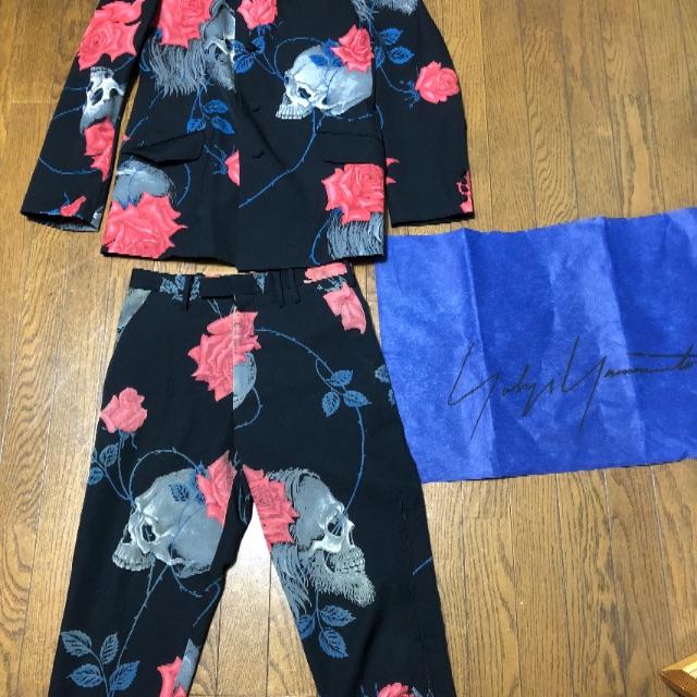 2日間限定 14AW ヨウジヤマモト スカルローズ セットアップ | フリマアプリ ラクマ