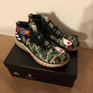 アベイシングエイプ(A BATHING APE)のエイプ アディダスコラボスニーカー(スニーカー)