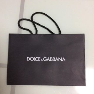 ドルチェアンドガッバーナ(DOLCE&GABBANA)のショッパー  ショッピング袋ドルチェ&ガッバーナ(ショップ袋)