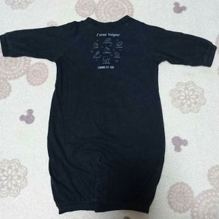 コムサイズム(COMME CA ISM)の☆値下げ中☆ ｺﾑｻｲｽﾞﾑ 長袖2wayオール size50～70 ブラック(カバーオール)