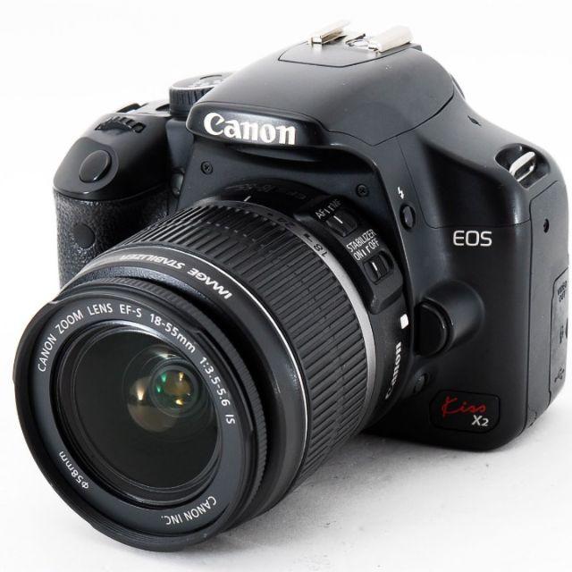 高価値】 ❤近~中距離レンズ ❤ Canon Kiss x2 一眼レフ カメラ