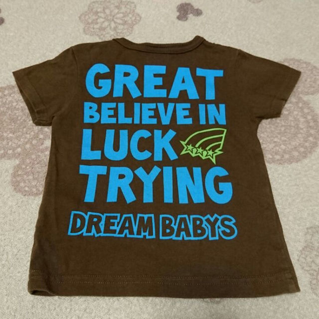 DREAMBABYS(ドリームベイビーズ)の値下げ中☆レア☆size80 DREAMBABYS  半袖Tシャツ キッズ/ベビー/マタニティのベビー服(~85cm)(その他)の商品写真