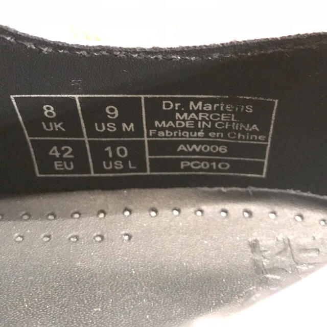 Dr.Martens(ドクターマーチン)の激レア！新品未使用！Dr.Martens  tatoo タトゥー UK8/US9 メンズの靴/シューズ(ブーツ)の商品写真