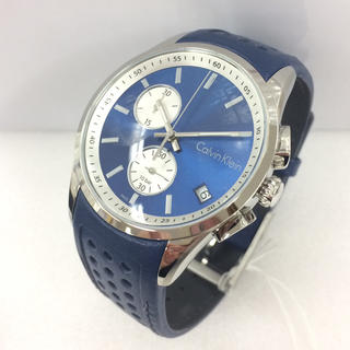 カルバンクライン メンズ腕時計(アナログ)（ブルー・ネイビー/青色系