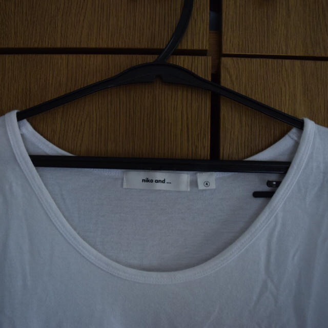 niko and...(ニコアンド)の無地白T レディースのトップス(Tシャツ(半袖/袖なし))の商品写真