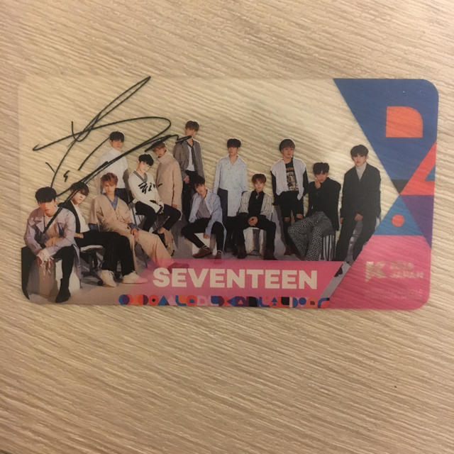 kcon2018 seventeen meet&greet スーベニア チケットの音楽(K-POP/アジア)の商品写真