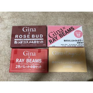 レイビームス(Ray BEAMS)のGina付録 4点セット❤️(コフレ/メイクアップセット)