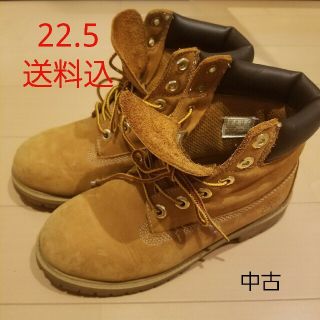 ティンバーランド(Timberland)のTimberland イエローブーツ レディース 22.5(ブーツ)