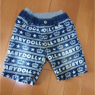 ベビードール(BABYDOLL)のベビードール デニムハーフパンツ 90サイズ(パンツ/スパッツ)