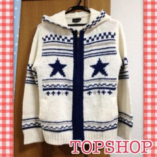 トップショップ(TOPSHOP)のTOPSHOPのニットパーカー♡(カーディガン)