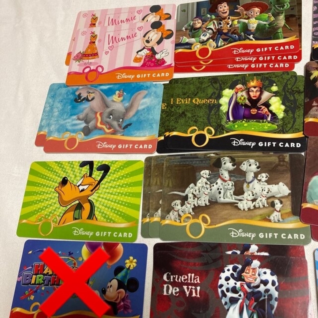 Disney(ディズニー)のWDW ディズニー ギフトカード 3枚〜 エンタメ/ホビーのエンタメ その他(その他)の商品写真