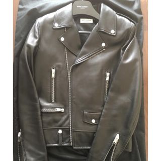 サンローラン(Saint Laurent)の2015AW サンローラン  ライダース L01 サイズ 48(ライダースジャケット)