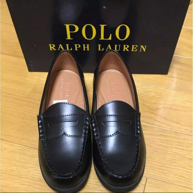 POLO RALPH LAUREN(ポロラルフローレン)の【新品未使用箱付き】RALPH LAUREN ラルフローレン ローファー レディースの靴/シューズ(ローファー/革靴)の商品写真