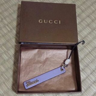 グッチ(Gucci)のGUCCIストラップ(ストラップ/イヤホンジャック)