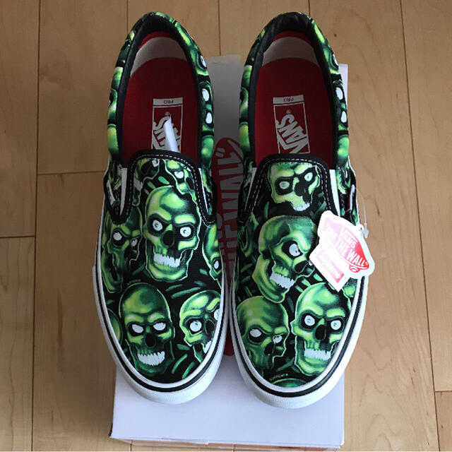 supreme vans slip on 28cm