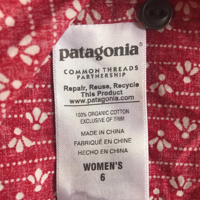 patagonia(パタゴニア)のルカ様専用:パタゴニア Patagonia レディース シャツ サイズ6 レディースのトップス(シャツ/ブラウス(長袖/七分))の商品写真