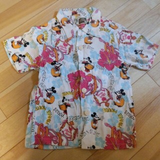 ディズニー(Disney)の未使用　kids用ミニーアロハシャツ(その他)