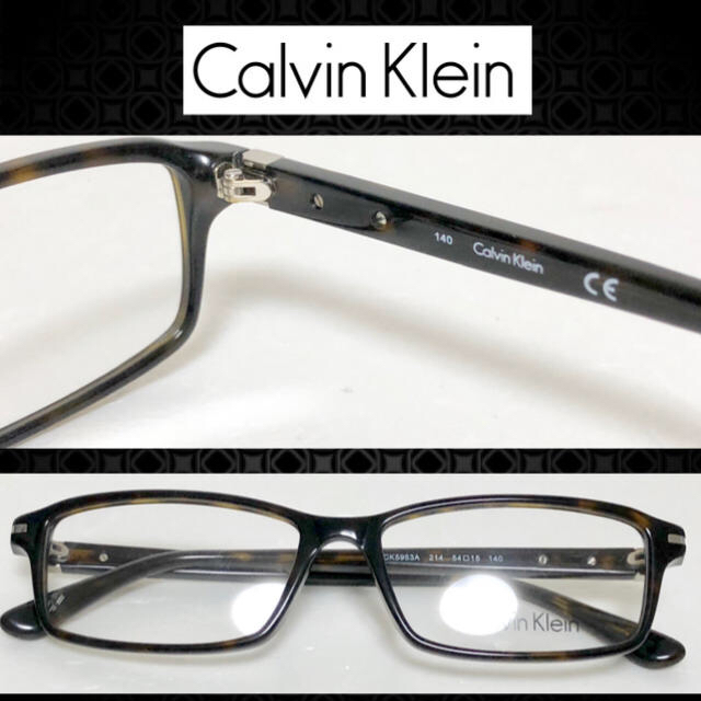 Calvin Klein(カルバンクライン)のCALVIN KLEIN カルバンクライン メガネ CK5953A 214 メンズのファッション小物(サングラス/メガネ)の商品写真