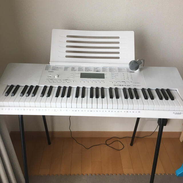 CASIO(カシオ)のCASIO HIKARIナビゲーションキーボード 楽器の鍵盤楽器(キーボード/シンセサイザー)の商品写真