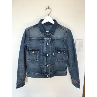 キムジョーンズ(KIM JONES)の送込 JSB 岩田着 GU KIM JONES デニム ＪＫＴ レディースＳ(Gジャン/デニムジャケット)