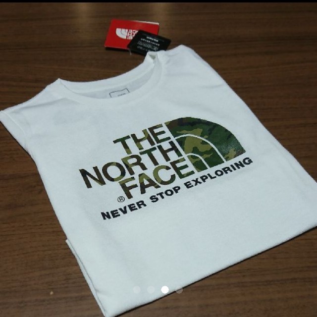 THE NORTH FACE(ザノースフェイス)の新品☆THE NORTH FACE☆ノースフェイス☆キッズ☆ロゴ☆Tシャツ キッズ/ベビー/マタニティのキッズ服男の子用(90cm~)(Tシャツ/カットソー)の商品写真