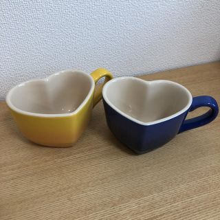 ルクルーゼ(LE CREUSET)のル・クルーゼ  マグカップ  ハート(食器)