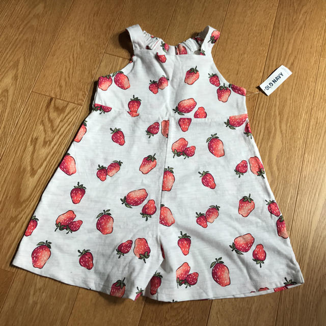 Old Navy(オールドネイビー)のいちごオールインワン キッズ/ベビー/マタニティのキッズ服女の子用(90cm~)(パンツ/スパッツ)の商品写真