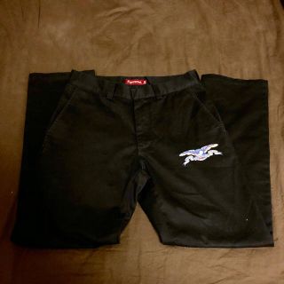 シュプリーム(Supreme)の30 Supreme 16ss Antihero Work Pant Black(ワークパンツ/カーゴパンツ)