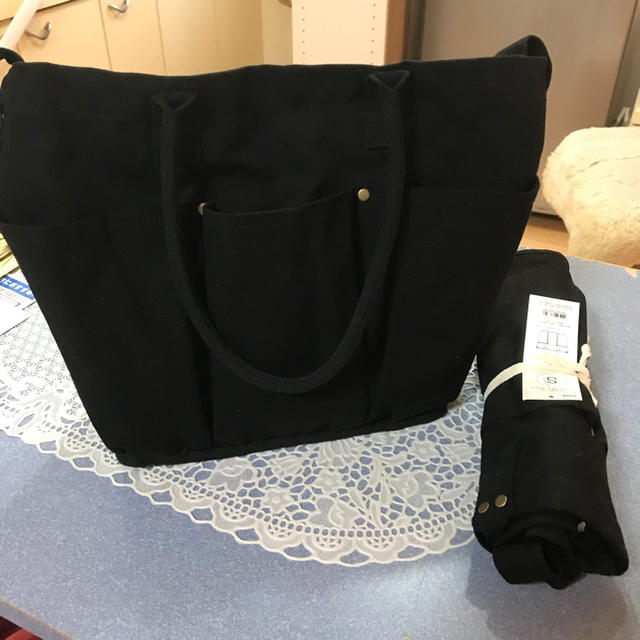 ニトリ(ニトリ)のニトリ  大人気のトートバッグS  ブラック レディースのバッグ(トートバッグ)の商品写真