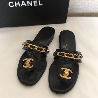 シャネル(CHANEL)のレア！シャネル サンダル ターンロック (サンダル)