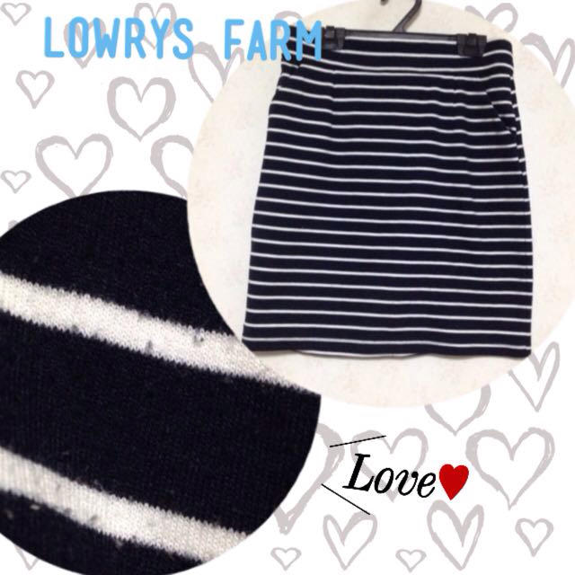 LOWRYS FARM(ローリーズファーム)のLOWRYS ❃ジップ付タイトスカート レディースのスカート(ミニスカート)の商品写真