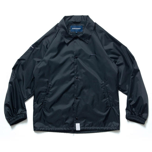 DESCENDANT PE NYLON JACKET BLACK 2 M DESCENDANT PE NYLON JACKET BLACK 2 M
