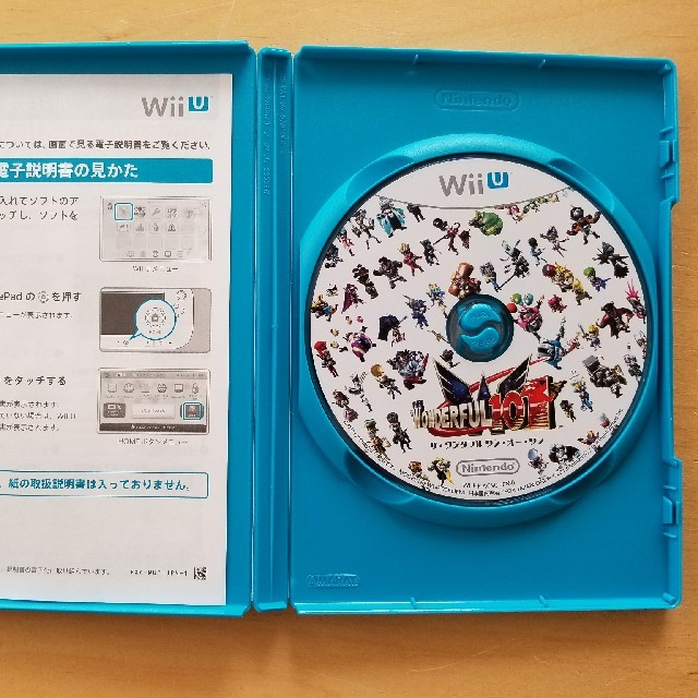 Wii U(ウィーユー)のThe Wonderful 101/ ザ ワンダフル ワンオーワン エンタメ/ホビーのゲームソフト/ゲーム機本体(家庭用ゲームソフト)の商品写真