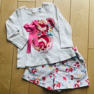 ジルスチュアートニューヨーク(JILLSTUART NEWYORK)の専用 ジルスチュアート ニューヨーク カットソー パンツ セット 80(シャツ/カットソー)