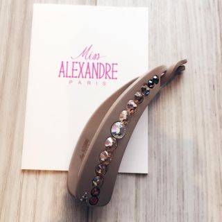 アレクサンドルドゥパリ(Alexandre de Paris)のミス アレクサンドル バナナクリップ(バレッタ/ヘアクリップ)