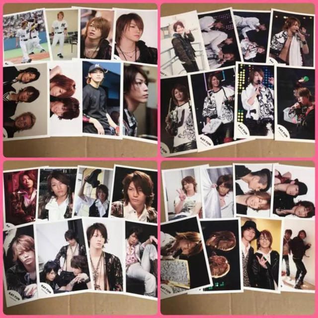 KAT-TUN(カトゥーン)の亀梨和也 生写真 チケットの音楽(男性アイドル)の商品写真