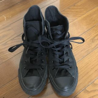 コンバース(CONVERSE)のコンバース黒23.5(スニーカー)