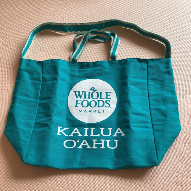 ホールフーズ エコバッグ whole foods hawaii レディースのバッグ(エコバッグ)の商品写真