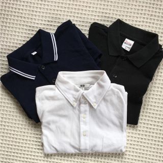 ユニクロ(UNIQLO)のポロシャツ 3枚セット(ポロシャツ)