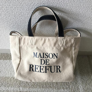 メゾンドリーファー(Maison de Reefur)の❤︎メゾンドリーファー ロゴトートバッグSサイズ❤︎(トートバッグ)
