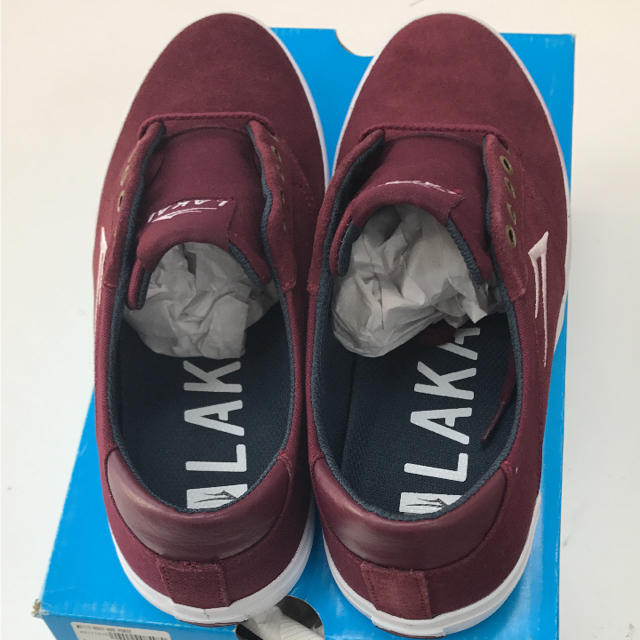 LAKAI LIMITED FOOTWEAR(ラカイリミテッドフットウェア)の新品 LAKAI PORTER ラカイ ポーター スニーカー バーガンディー メンズの靴/シューズ(スニーカー)の商品写真