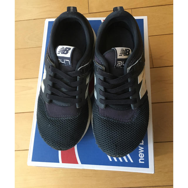 New Balance(ニューバランス)のニューバランス スニーカー 17.5 キッズ/ベビー/マタニティのキッズ靴/シューズ(15cm~)(スニーカー)の商品写真