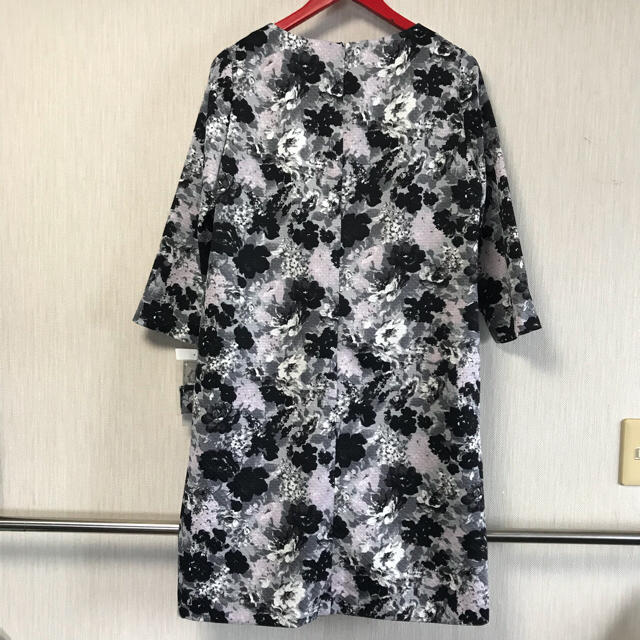 【新品未使用タグ付き】東京ソワール ワンピース レディースのフォーマル/ドレス(ミディアムドレス)の商品写真