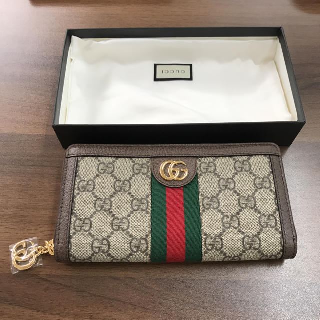 代引き人気 Gucci - 【未使用品】GUCCI グッチ 長財布 GG ジップ