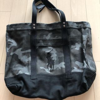 ポロラルフローレン(POLO RALPH LAUREN)の【新品未使用】POLOラルフローレン迷彩柄ロゴトートバッグ(トートバッグ)