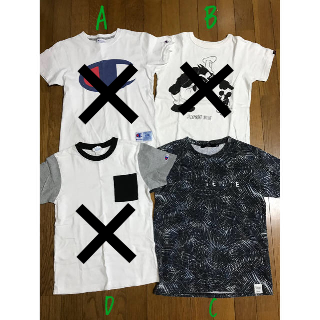 AZUL by moussy(アズールバイマウジー)のＴシャツ 半袖 150 キッズ/ベビー/マタニティのキッズ服男の子用(90cm~)(Tシャツ/カットソー)の商品写真