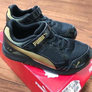 プーマ(PUMA)のPUMA スニーカー 18cm ブラック(スニーカー)